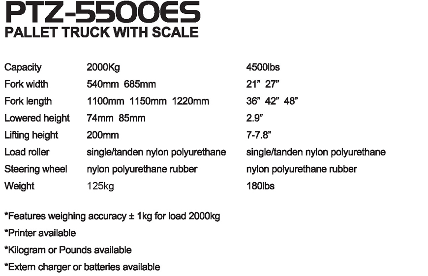 手動搬運車 PTA-2500 手動搬運車 PTA-2500